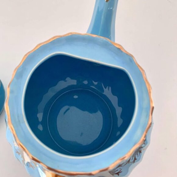 Vintage “Cornflower Blue” Sadler teapot set 💙 - Picture 7 of 10